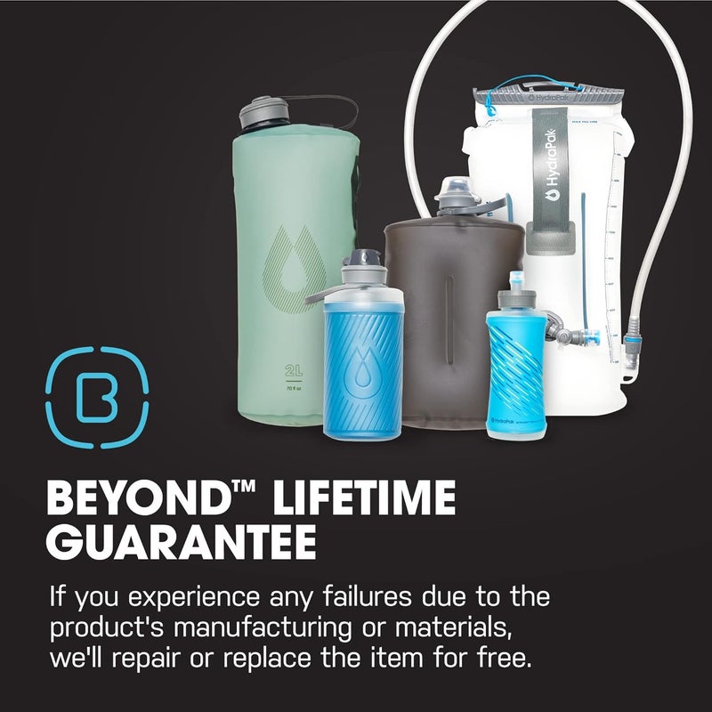 Hydrapak Water Reservoir (1.5L, 2L, 3L) - Hydration Bladder Fits Most Backpacks – High-Flow Bite Valve, Leak Proof, Fully Reversible, and Dishwasher Safe - Image 5